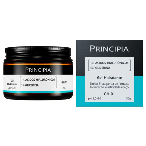 Gel Hidratante Principia GH-01 1% Ácidos Hialurônicos 5% Glicerina 50g