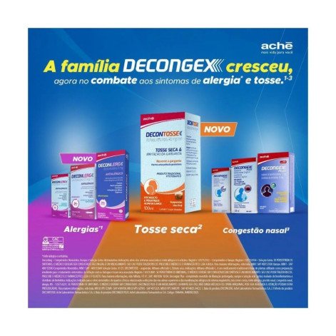 Deconlerg Desloratadina 0,5mg Xarope Tutti-Frutti 60ml + Seringa