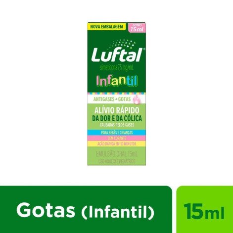Luftal Infantil Simeticona 75mg/ml Gotas 15ml