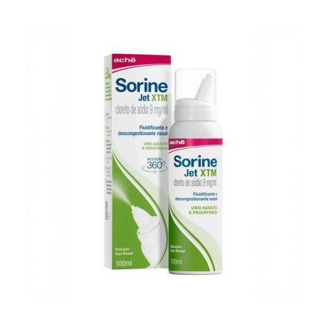 Solução Nasal Sorine XTM Jet 0,9% 100ml