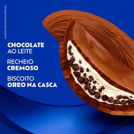 Ovo de Páscoa Lacta Tripla Camada Oreo 320g