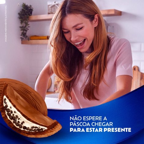 Ovo de Páscoa Lacta Tripla Camada Oreo 320g