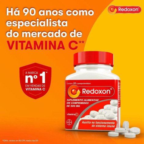Vitamina C Redoxon 500mg 30 comprimidos