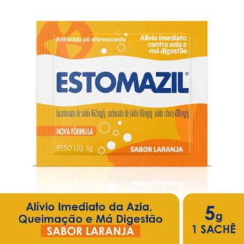 Estomazil Laranja Pó Efervescente Envelope 5g