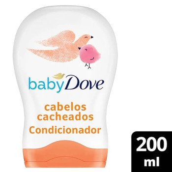 Condicionador Dove Baby Hidratação Enriquecida para Cabelos Cacheados 200ml