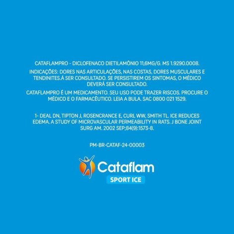 Cataflam Sport Ice Aerossol 60g