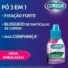 Pó Fixador de Dentadura Corega 3 em 1 Sabor Menta 22g