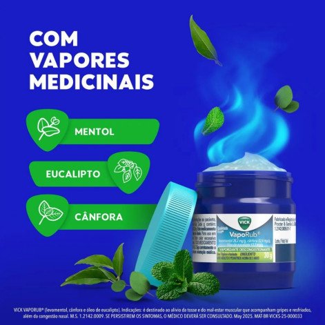 Vick Vaporub Descongestionante Pomada 30g