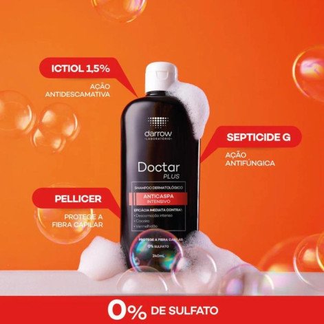 Shampoo Anticaspa Darrow Doctar Plus Intensivo 240ml