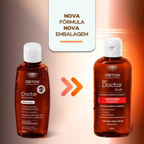 Shampoo Anticaspa Darrow Doctar Plus Intensivo 240ml