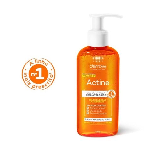 Gel de Limpeza Facial Darrow Actine Antioleosidade 140g