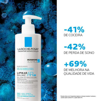 Creme Hidratante Corporal La Roche-Posay Lipikar Baume AP+M 400ml