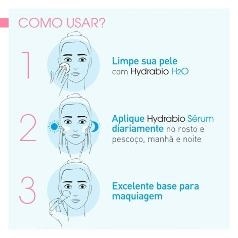 Sérum Concentrado Bioderma Hydrabio Hidratante E Fortalecedor 40ml