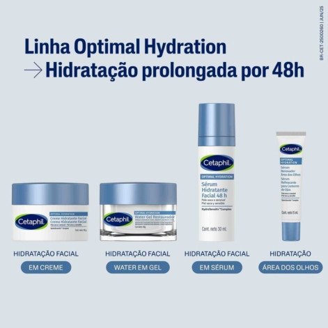 Creme Hidratante Facial Cetaphil Optimal Hydration Com Ácido Hialurônico 48g
