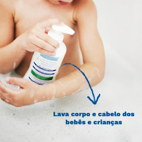 Gel Lavante Mustela Bebê Suave Corpo e Cabelo 750ml