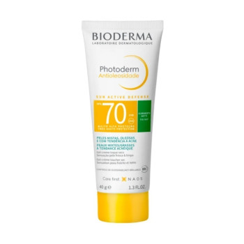  Protetor Solar Facial Bioderma Photoderm Antioleosidade FPS 70 40g