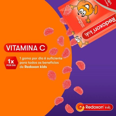 Vitamina C Redoxitos Morango 25 Gomas