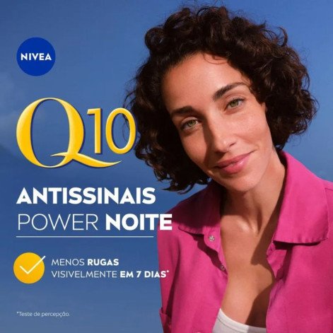 Creme Facial Nivea Q10 Power Antissinais Noturno 49g