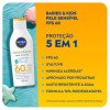 Protetor Solar Nivea Sun Babies E Kids Pele Sensível Fps 60 125ml