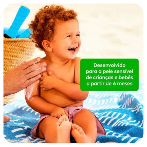 Protetor Solar Nivea Sun Babies E Kids Pele Sensível Fps 60 125ml