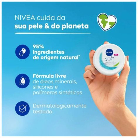 Creme Nivea Soft 98g