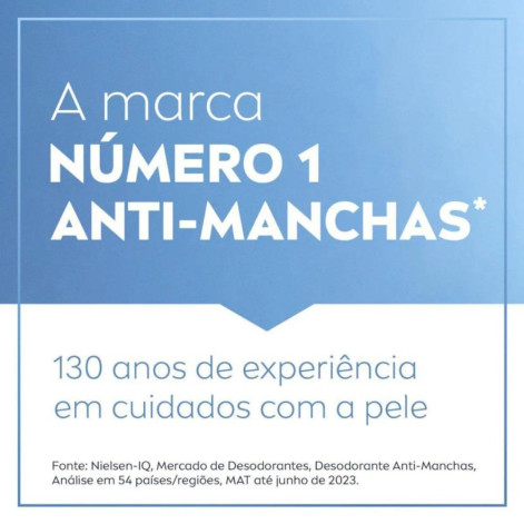 Desodorante Antitranspirante Roll-On Nivea Invisible Black & White Clear Feminino 48h 50ml