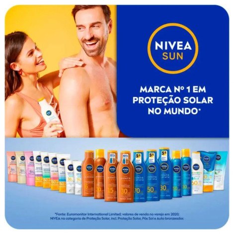 Protetor Solar FPS 50 Nivea Sun Protect & Hidrata 125ml