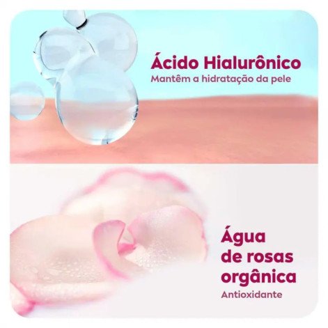 Creme Hidratante Facial em Gel Nivea Aqua Rose com 50ml