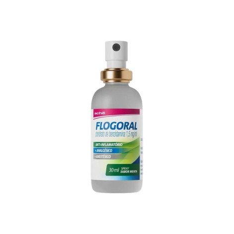Spray para Garganta Flogoral Sabor Menta 30ml