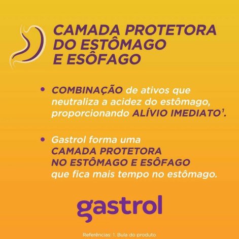 Gastrol 20 Pastilhas Mastigáveis