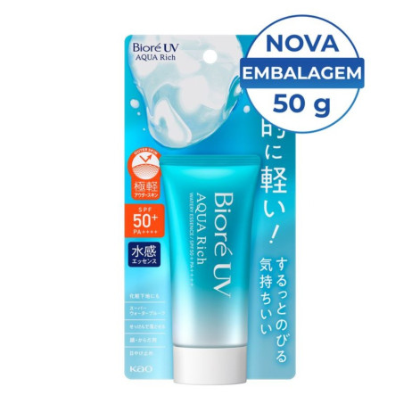 Protetor Solar Bioré Uv Aqua Rich Watery Essence Fps50 50g