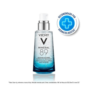 Sérum Fortalecedor Hidratante Facial Vichy Minéral 89 Daily Booster 50ml