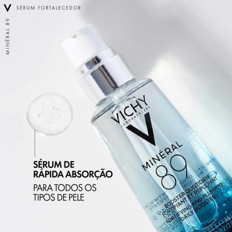 Sérum Fortalecedor Hidratante Facial Vichy Minéral 89 Daily Booster 50ml