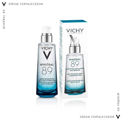 Sérum Fortalecedor Hidratante Facial Vichy Minéral 89 Daily Booster 50ml