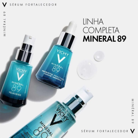 Sérum Fortalecedor Hidratante Facial Vichy Minéral 89 Daily Booster 50ml
