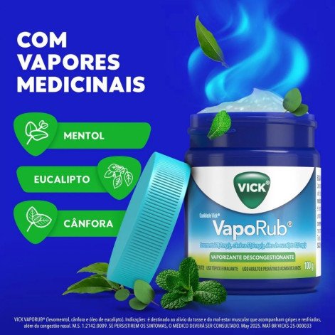 Vick VapoRub Descongestionante Pomada 100g