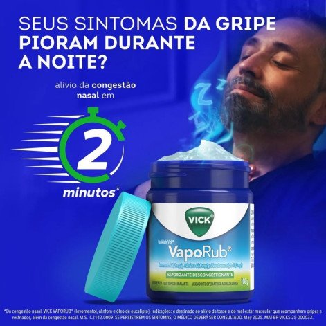 Vick VapoRub Descongestionante Pomada 100g
