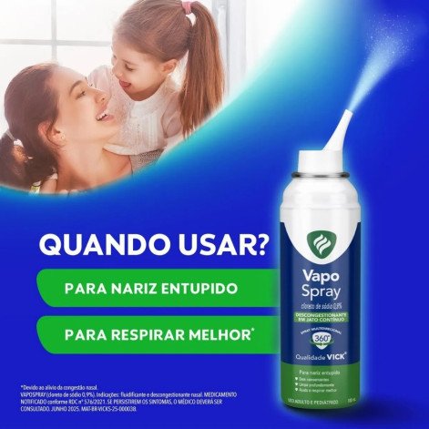 Vick Vapo Spray Descongestionante Nasal 100ml