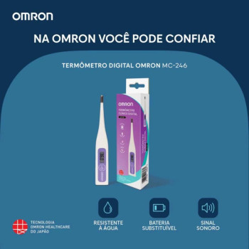 Termômetro Clínico Digital Omron MC-246 1 unidade