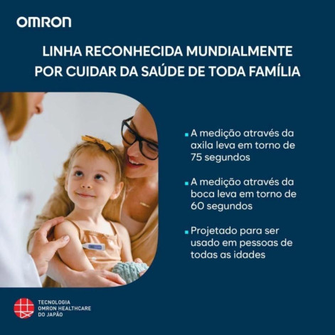 Termômetro Clínico Digital Omron MC-246 1 unidade