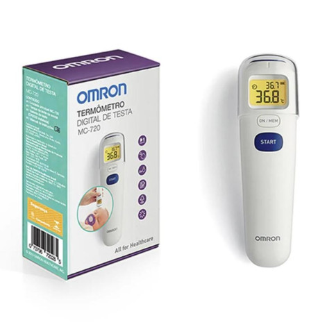 Termômetro Digital de Testa Omron MC-720