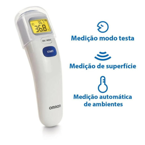Termômetro Digital de Testa Omron MC-720