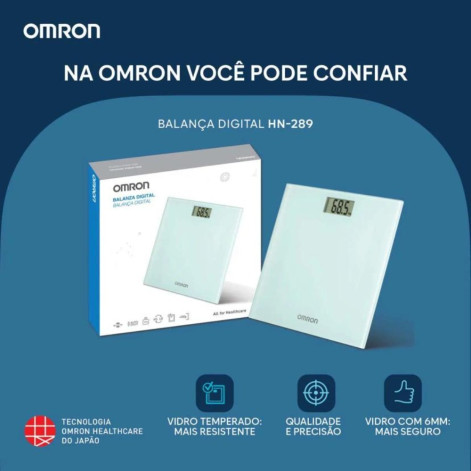 Balança Digital de Controle Corporal Omron HN-289 1 unidade