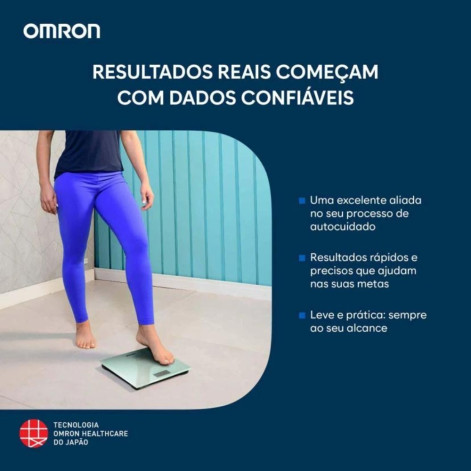 Balança Digital de Controle Corporal Omron HN-289 1 unidade