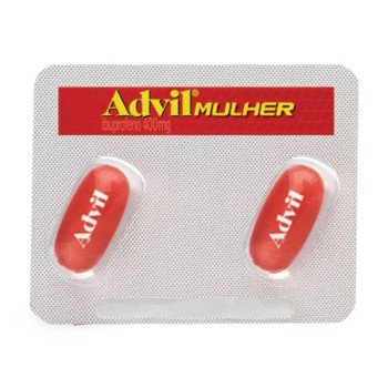 Advil Mulher Ibuprofeno 400mg 2 cápsulas