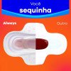 Absorvente Always Dia Ultra Suave P com Abas 32 unidades