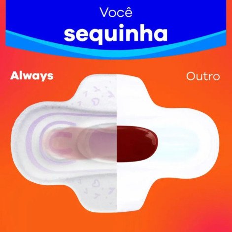 Absorvente Always Dia Ultra Suave P com Abas 32 unidades