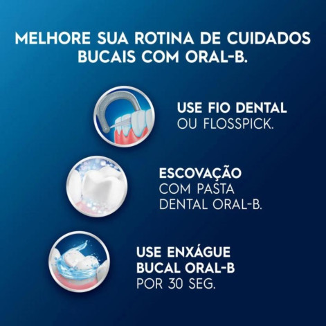 Escova de Dente Oral-B Purification Sensitive Cerdas Ultrafinas Minerais de Carvão 2 unidades