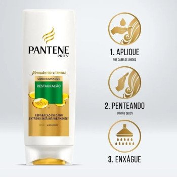 Kit Pantene Restauração Shampoo 350ml + Condicionador 175ml