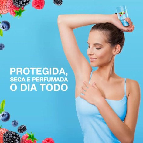 Desodorante Antitranspirante Secret Berry Gel 48h Feminino 45g